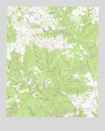 Trenton, SC USGS Topographic Map