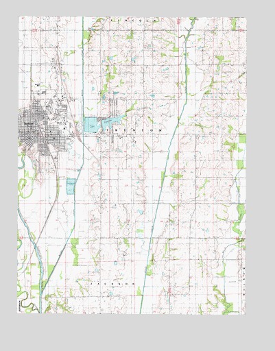 Trenton East, MO USGS Topographic Map