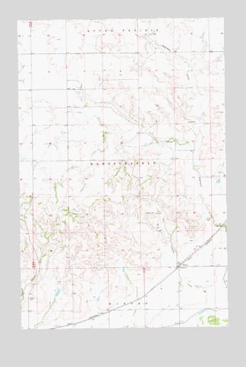 Trenton SW, ND USGS Topographic Map
