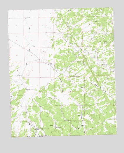 Tres Lagunas, NM USGS Topographic Map