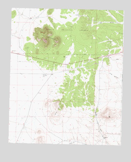 Tres Montosas, NM USGS Topographic Map