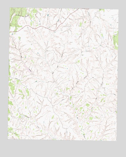 Blue Tank Canyon, TX USGS Topographic Map