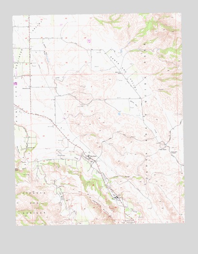 Tres Pinos, CA USGS Topographic Map