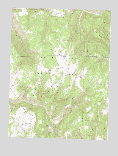 Triangle Park, CO USGS Topographic Map