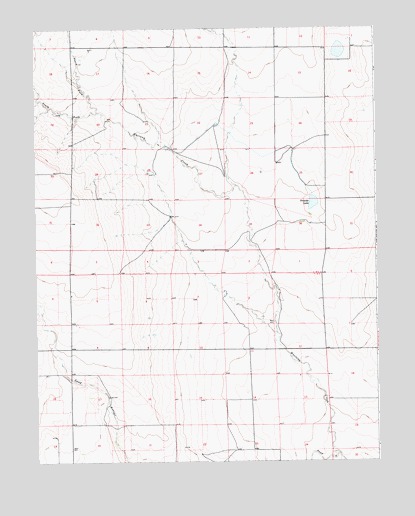 Trimble Lake, CO USGS Topographic Map