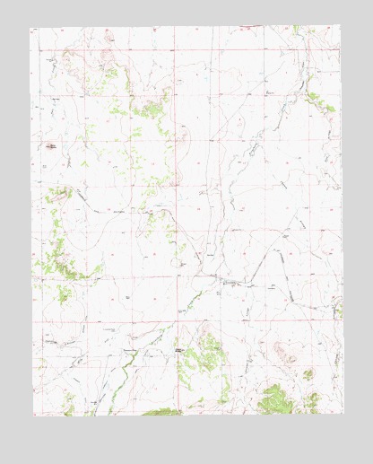 Trinchera, CO USGS Topographic Map