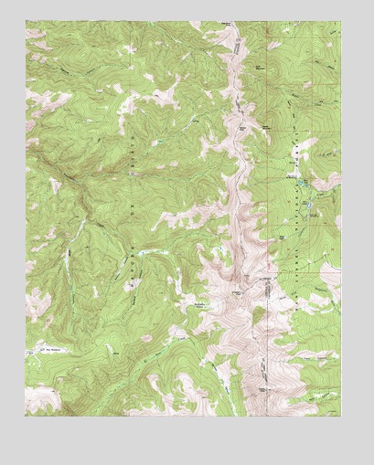 Trinchera Peak, CO USGS Topographic Map