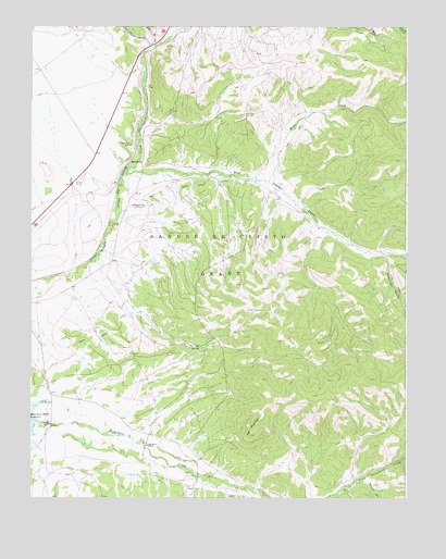 Trinchera Ranch, CO USGS Topographic Map
