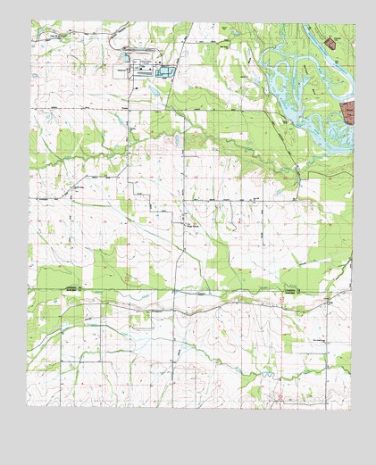 Trinity, MS USGS Topographic Map