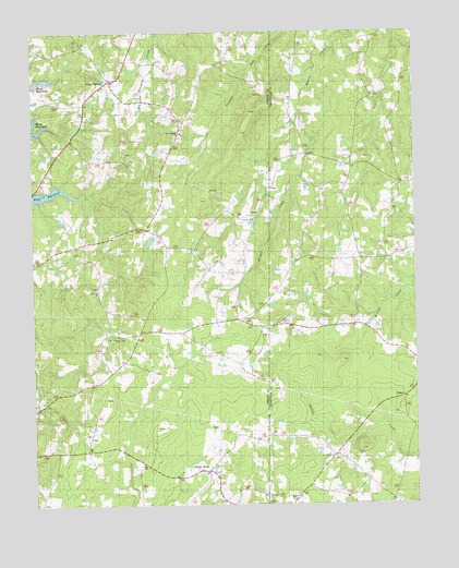 Triple Springs, NC USGS Topographic Map