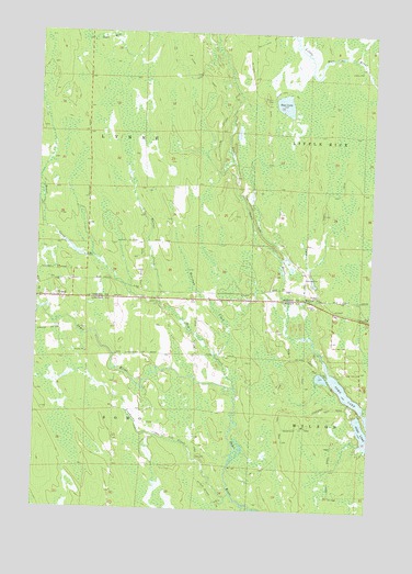 Tripoli, WI USGS Topographic Map