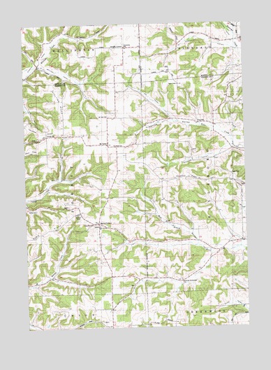 Trippville, WI USGS Topographic Map