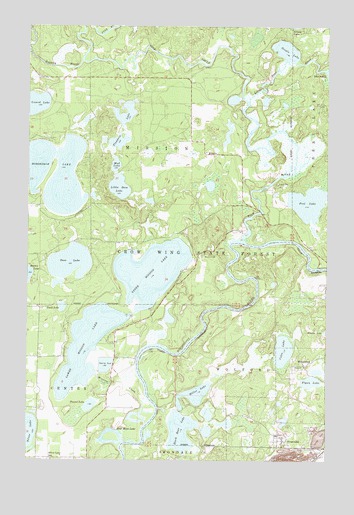 Trommald, MN USGS Topographic Map