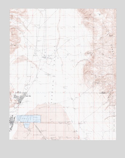 Trona East, CA USGS Topographic Map