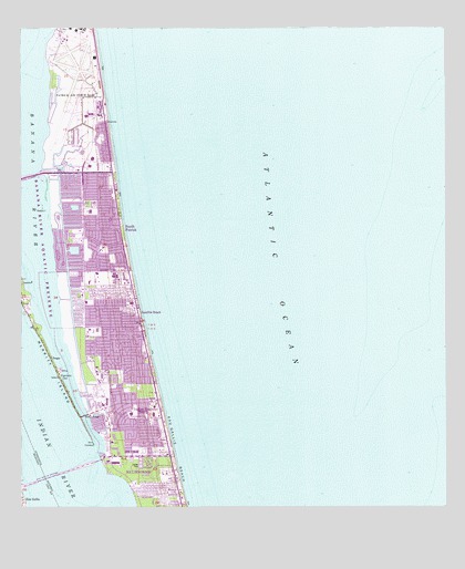 Tropic, FL USGS Topographic Map