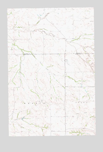 Trotters, ND USGS Topographic Map