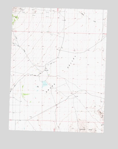 Trout Creek, UT USGS Topographic Map