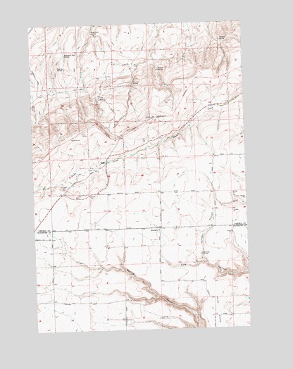 Bluelight, WA USGS Topographic Map