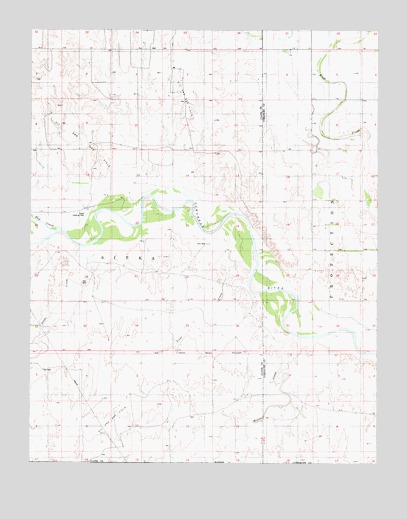 Trout Creek, KS USGS Topographic Map