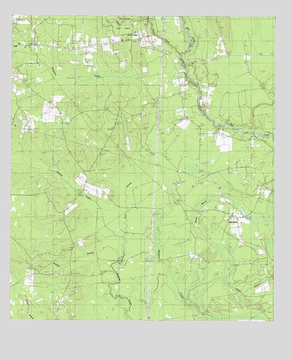 Trout Creek, TX USGS Topographic Map