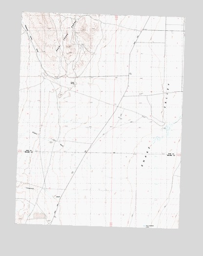Trout Creek SW, UT USGS Topographic Map