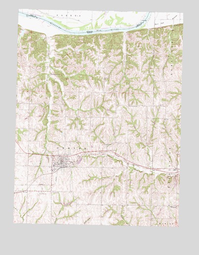 Troy, KS USGS Topographic Map