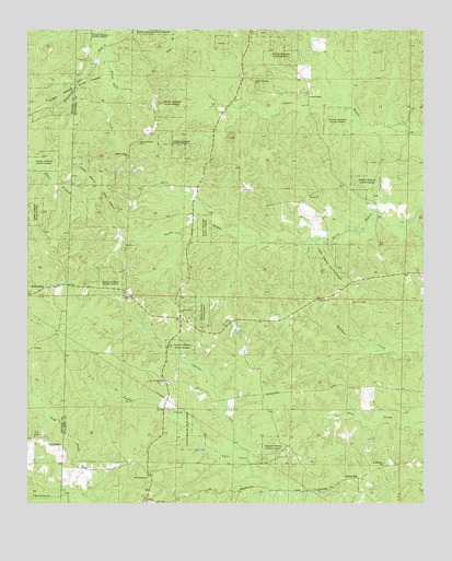Troy, AR USGS Topographic Map