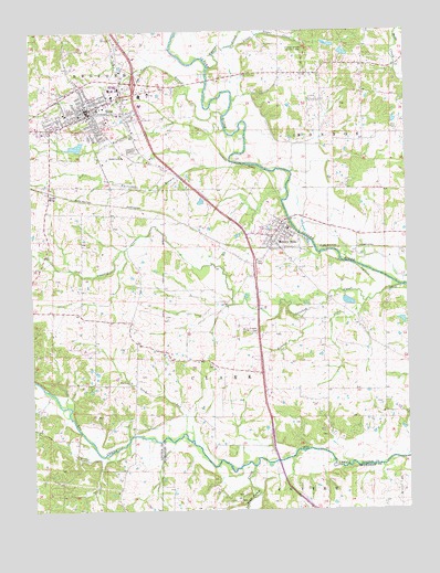 Troy, MO USGS Topographic Map