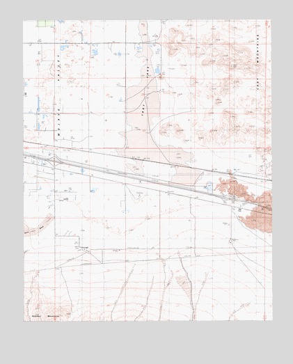 Troy Lake, CA USGS Topographic Map
