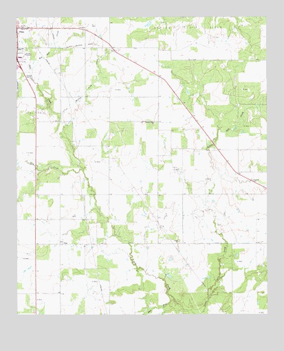 True, TX USGS Topographic Map