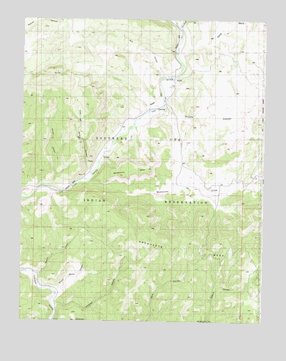 Trujillo, CO USGS Topographic Map