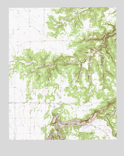 Trujillo, NM USGS Topographic Map