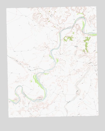 Trujillo Camp, TX USGS Topographic Map