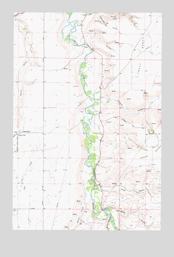 Truly, MT USGS Topographic Map