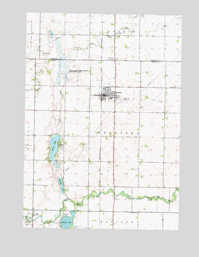 Truman, MN USGS Topographic Map