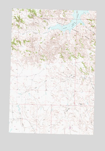 Trumbo Ranch, MT USGS Topographic Map