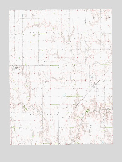 Trumbull, NE USGS Topographic Map