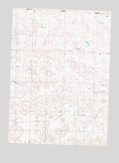 Trumbull Lake, NE USGS Topographic Map