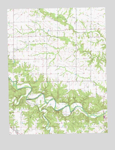 Truxton, MO USGS Topographic Map