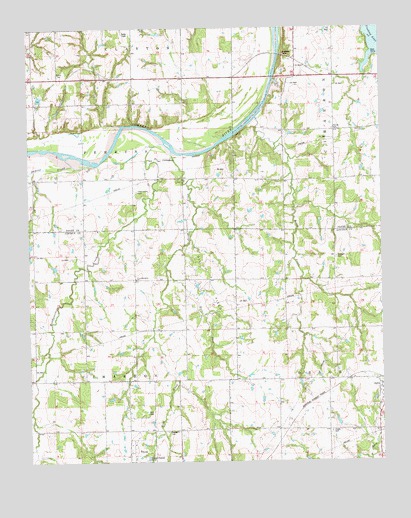Tryon North, OK USGS Topographic Map