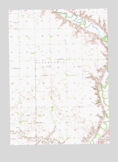 Tschetter Colony, SD USGS Topographic Map
