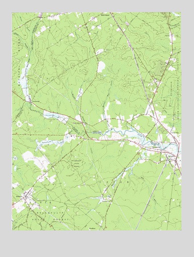 Tuckahoe, NJ USGS Topographic Map
