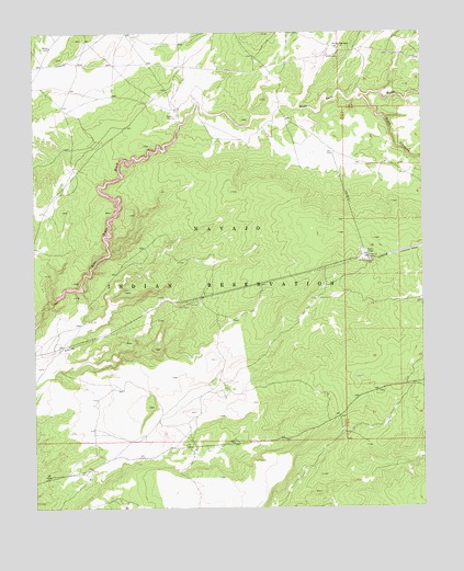 Tudecoz Spring, AZ USGS Topographic Map