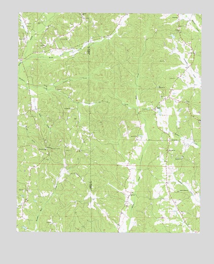 Bluff, AL USGS Topographic Map