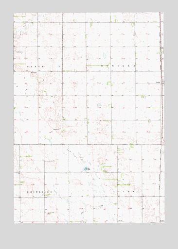 Tulare SE, SD USGS Topographic Map