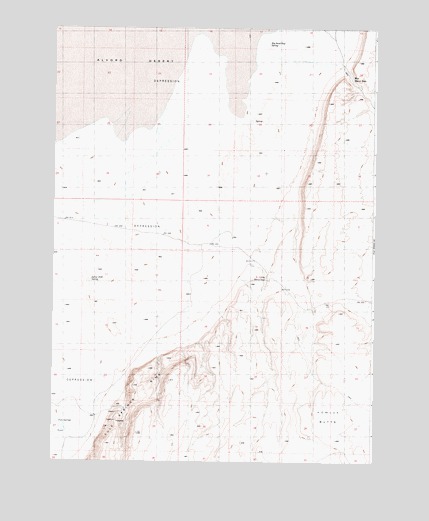 Tule Springs, OR USGS Topographic Map