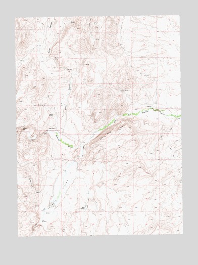 Tule Valley, NV USGS Topographic Map