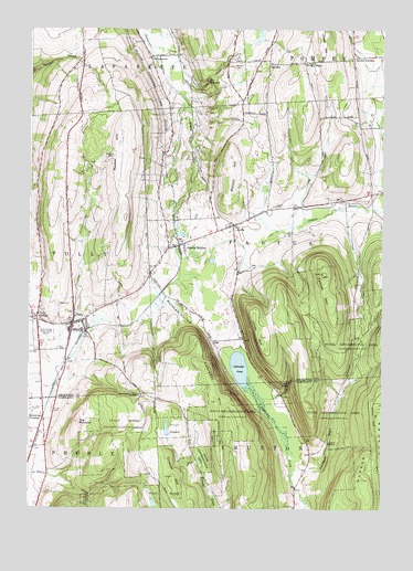 Tully, NY USGS Topographic Map