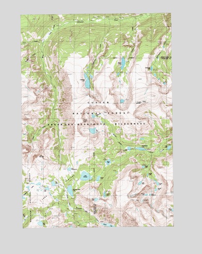Tumble Mountain, MT USGS Topographic Map