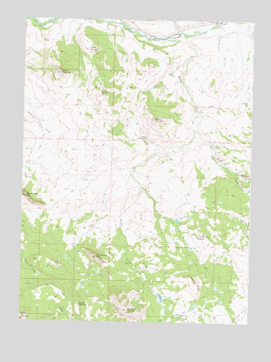 Tumble Mountain, CO USGS Topographic Map